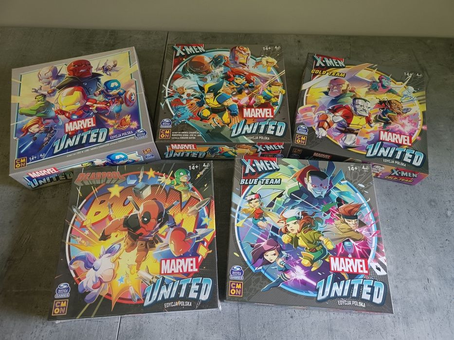 Marvel United PL zestaw Gra Planszowa