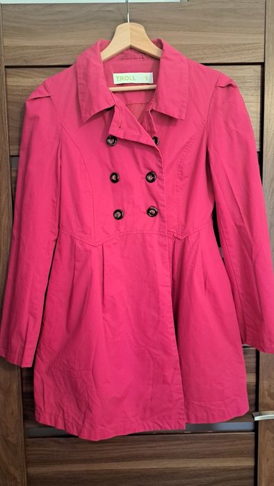 Płaszcz damski dwurzędowy