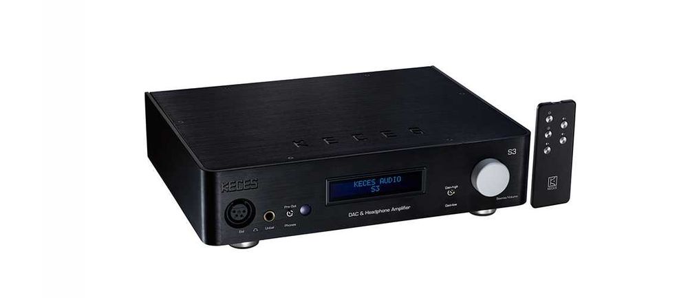 Keces Audio S3 DAC, wzmacniacz słuchawkowy i przedwzmacniacz liniowy
