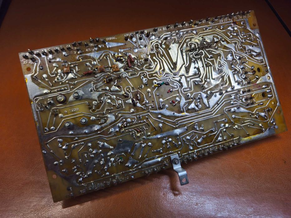 Płytka manipulatora RADMOR 3066/1 – radiotelefon kolejowy