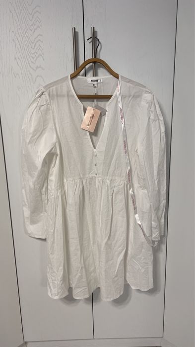 Платье оверсайз для беременных черное белое новые