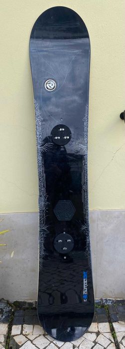 Prancha de Snowboard Burton Air 2007 com fixadores e bolsa