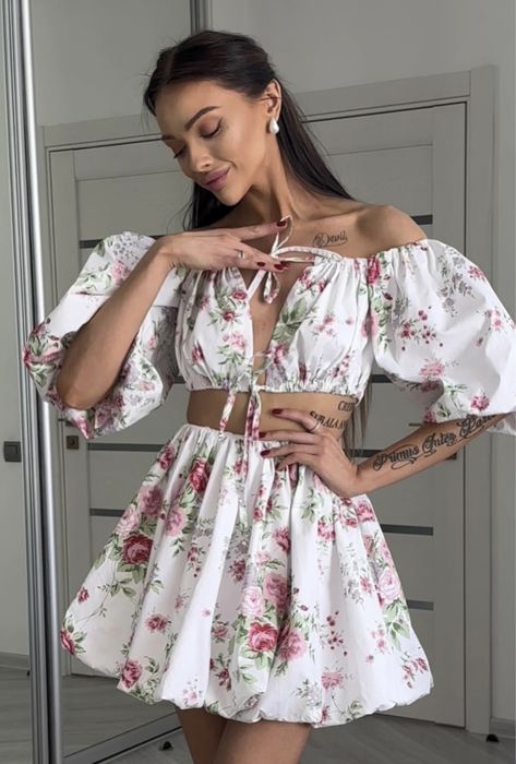 Сукня костюм стефа юбка топ роза платье сарафан