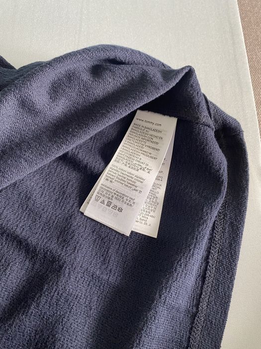 чоловіча синя футболка tommy hilfiger (crepe)