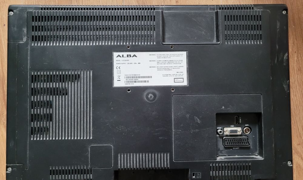 Telewizor Alba LCD22ADVD 22 cale, DVD, uchwyt ścienny gratis