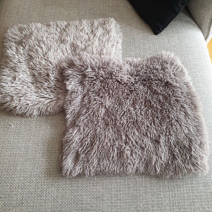 Poszewki włochate 40x40cm