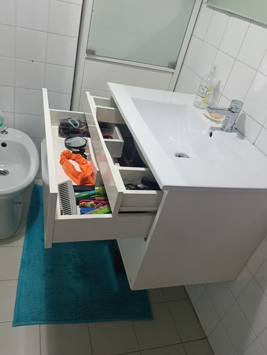 Lavatório+armário+torneira