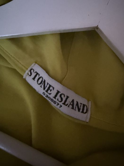 Stone island ярко желтый