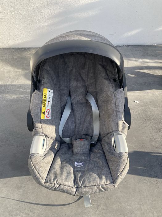 Conjunto carrinho bebe e ovo