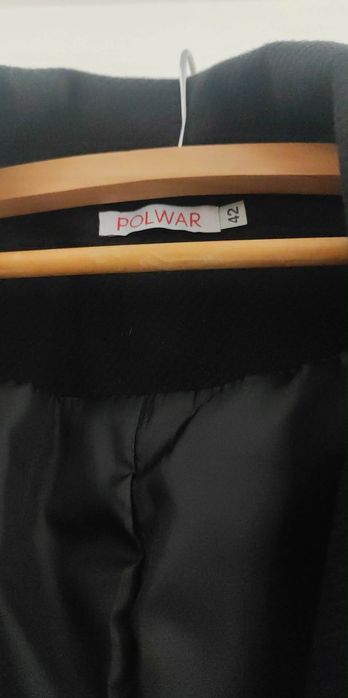 Płaszcz damski czarny