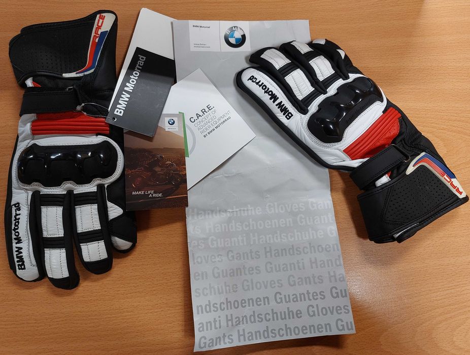 Luvas de mota BMW Pro Race - Número 9