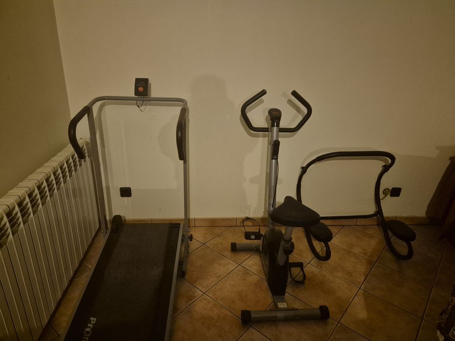 Vendo passadeira, bicicleta e outro acessorio para abdominais