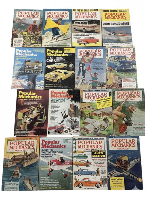 Revistas antigas Popular Mechanics