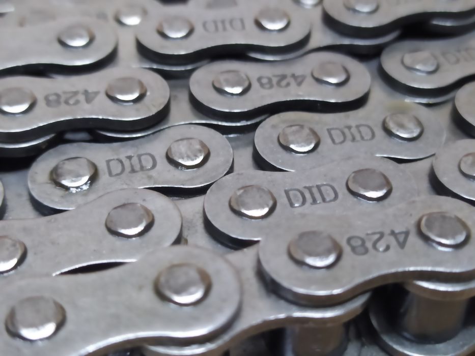 Цепь мото приводная DID 428-98L 102 110L 112L 116L 118L 128L 130L 136L
