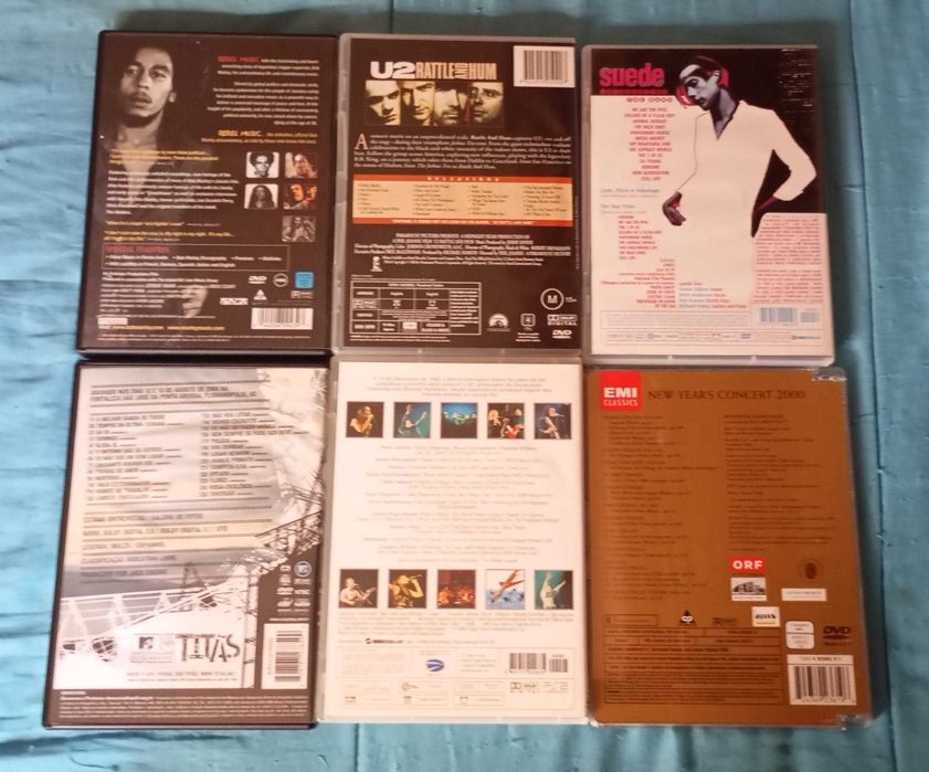 --» 6 DVDs (Música) «--