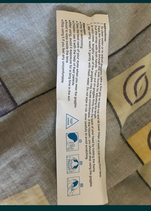 Очки для плавания новые