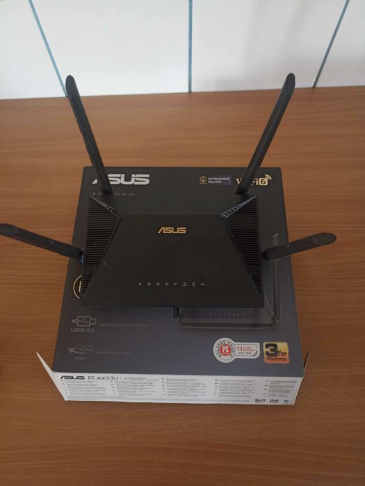 Router asus RT-AX53U 2.4 / 5 GHz (DualBand), Wi-Fi Mesh