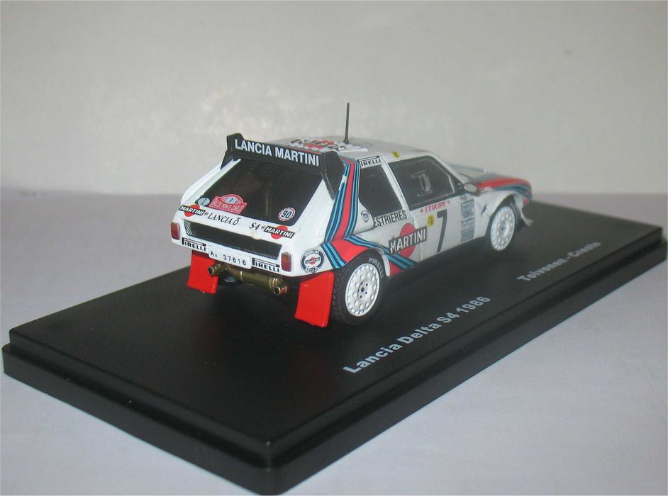Lancia Delta S4 - Vencedor Rally de Monte Carlo 1986 - Henri Toivonen