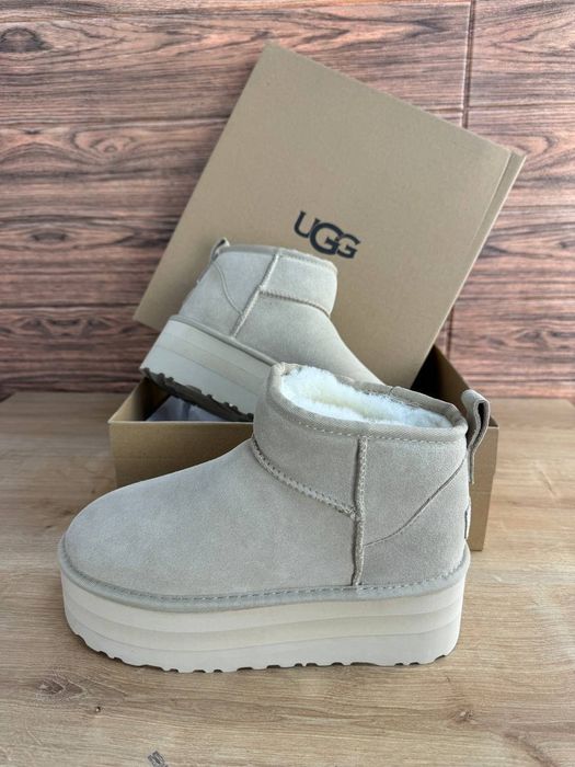 ХІТ Жіночі UGG Classic Ultra Mini Platform Уггі на платформі угги