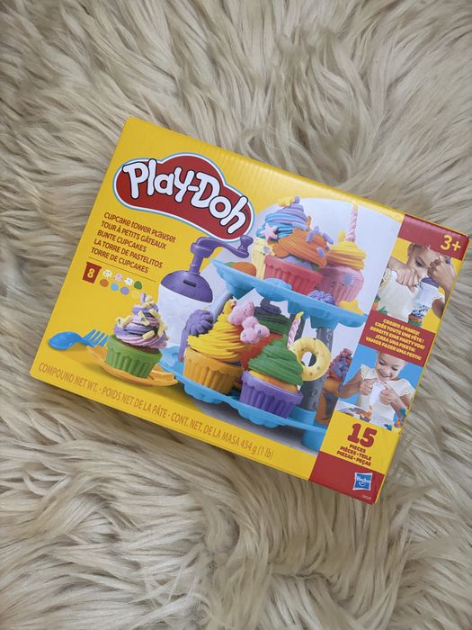 Ciastolina Playdoh Cupcake tower playset wieża babeczkowa