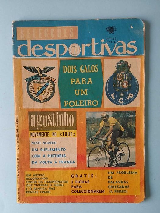 Várias revistas sobre futebol anos 70 Ídolos, Selecções, etc 5EUR cada