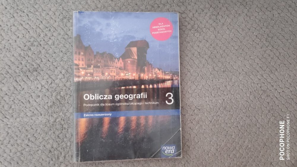 Oblicza geografii 3 Nowa Era Zakres Rozszerzony Oprawiona Stan bardzo dobry liceum i technikum