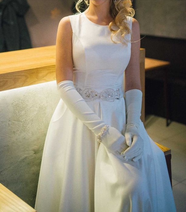 Suknia ślubna rozmiar S/M, biust 75-80