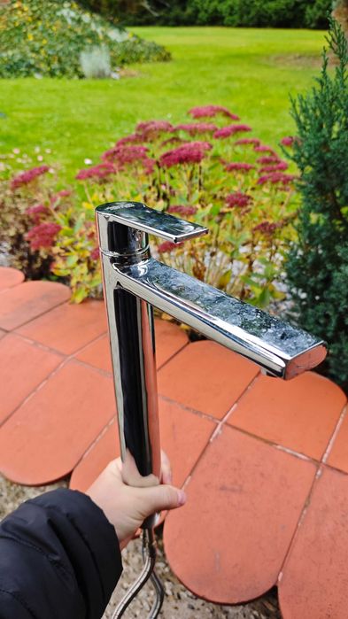 Bateria umywalkowa stojąca, wysoka Aqua Mercado