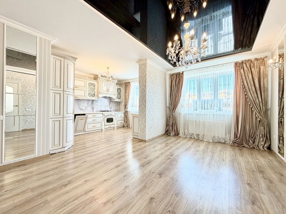 2-Рівнева «На Щасливому» 3-кімнатна! Вигляд на Парк! Чорновола 91Ж