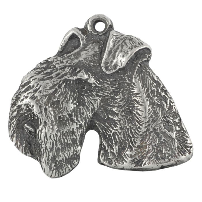 Lakeland Terrier brelok do kluczy posrebrzany Art-Dog