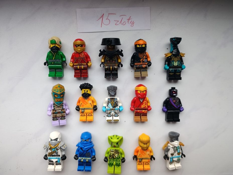 Figurki lego ninjago