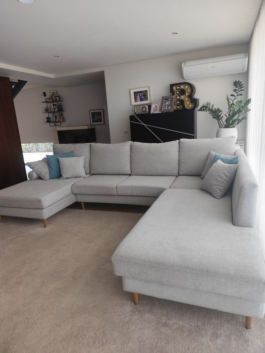 Sofá com 2 chaise longue