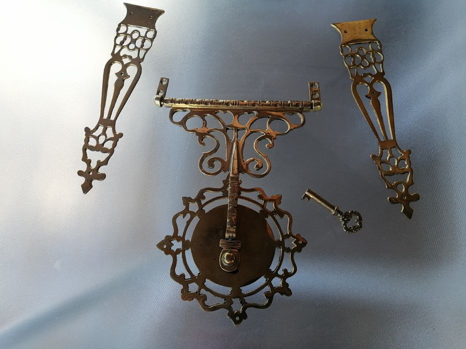 Fechadura  relógio em cobre