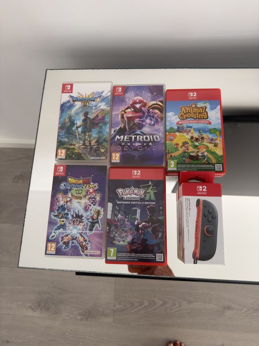 Vendo jogos Nintendo switch e comando
