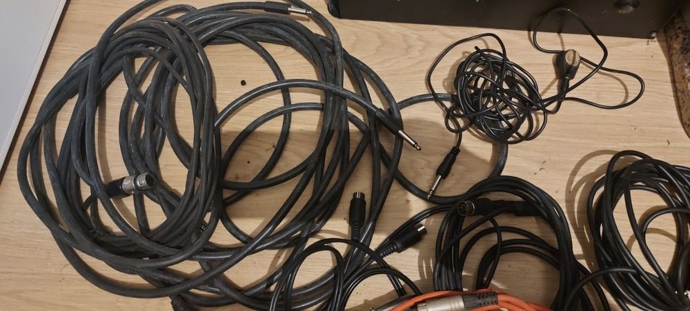 cabos jack, xlr e din