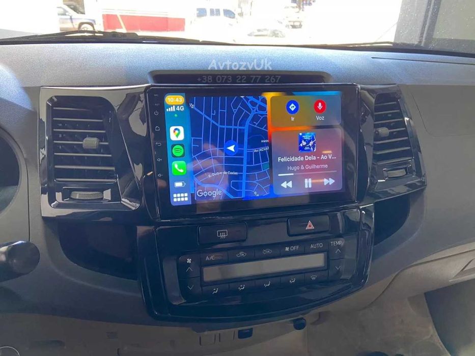 Магнітола HIGHLANDER Toyota HILUX SURF Хейлендер CarPlay GPS Андроїд 16