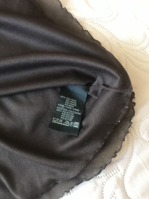 Czekoladowa bluzka KappAhl