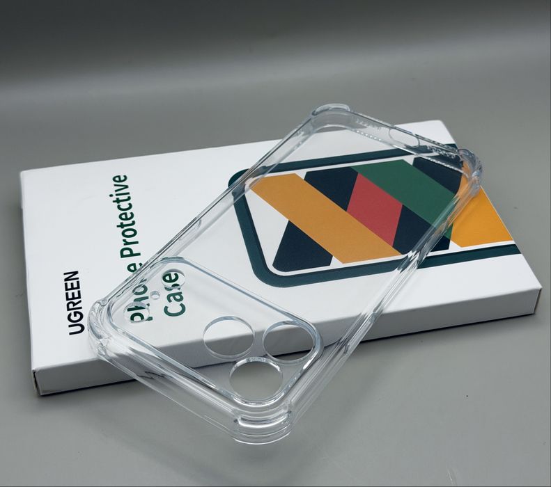 Чехол Ugreen на iPhone 17 Pro Max, 17 Pro , 17, Air, iPhone 16 Pro Max, прозрачный, противоударный, тонкий чехол