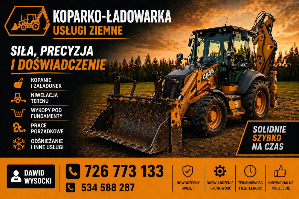 Uslugi koparkoladowarka