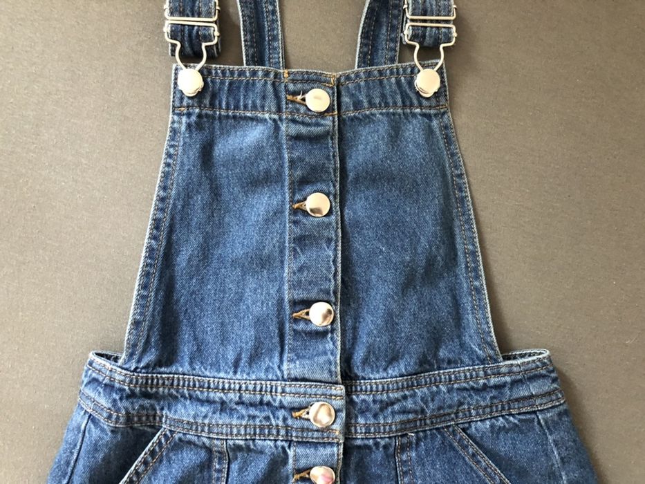 H&M jeansowe ogrodniczki 32