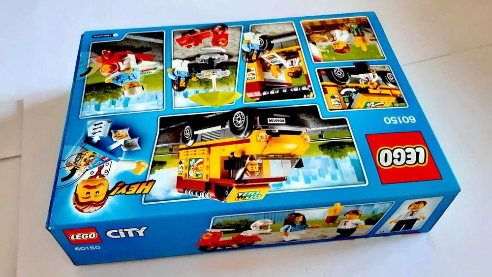 Lego City 60150 Pizza Van selado
