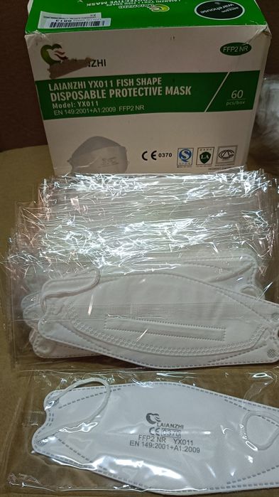 Maska przeciwpyłowa LAIANZHI 59szt. FFP2 półmaska