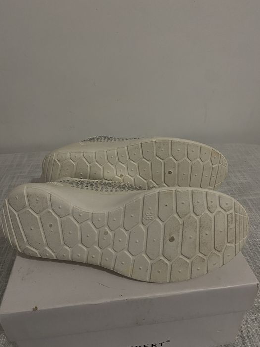 Літні  мокасини зі стразами