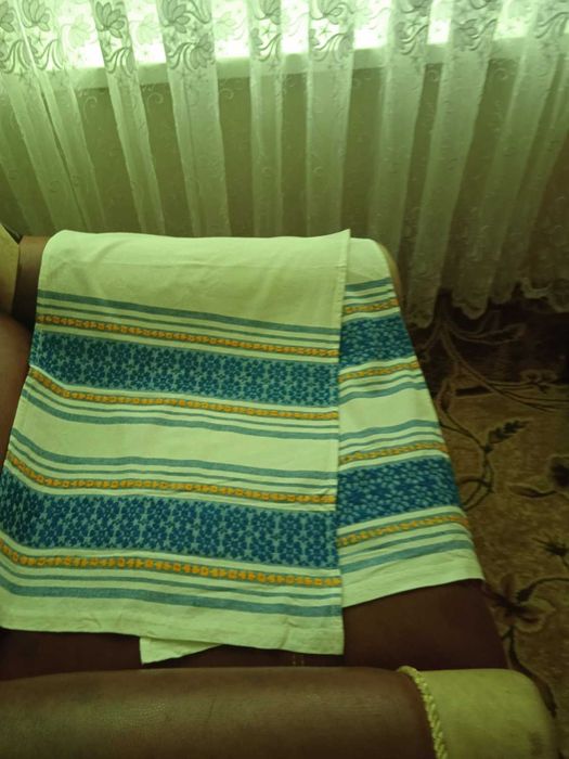 Весільний вінчальний рушник   під коровай , рушник під хліб сіль  1,5м