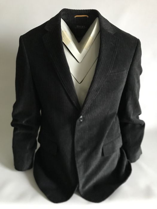 Digel пиджак черный типу вельвету M