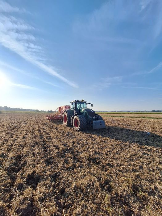 Siew rzepaku  pasowy strip-till punktowy vaderstad v12