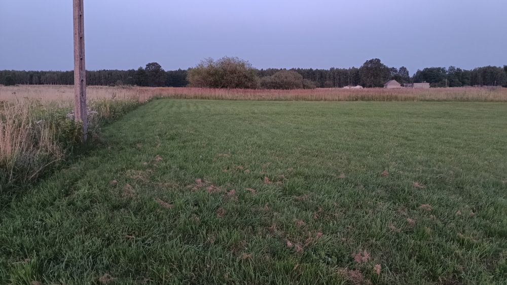 Działka duża wypoczynkowa.