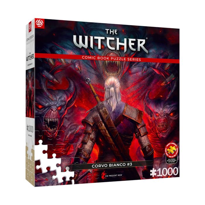 Puzzle Comic Book: Wiedźmin - Corvo Bianco - 1000 elementów / Nowa w folii