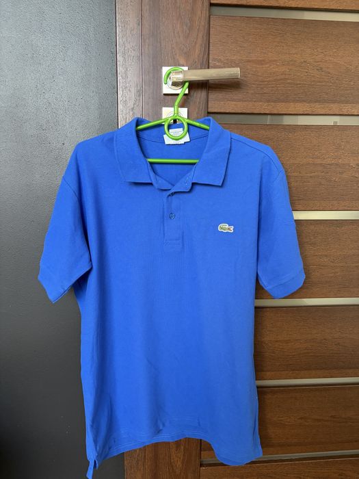 Niebieskie Polo Lacoste