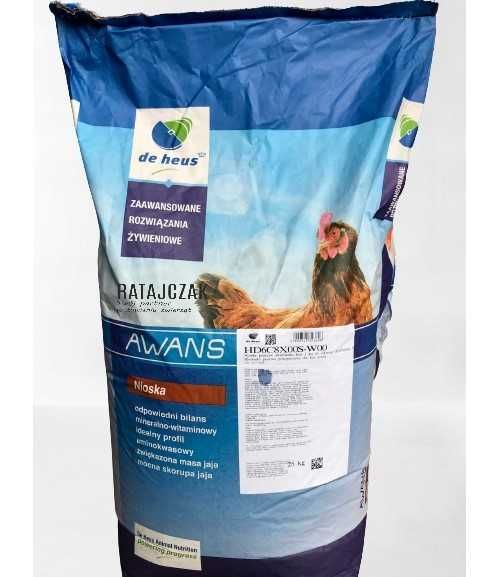 Nioska przeciw dziobaniu kur jaj sypka de heus 25kg